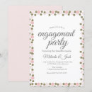 Search for pink and gold engagement party invitations Modern