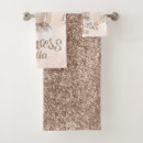 Search for luxury bath towels Glitter