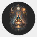 Search for awakening stickers Meditation