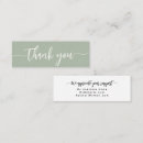 Search for thank you business cards Simple