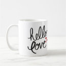 Search for hello love mugs Hearts