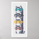 Search for cat with glasses posters Cats