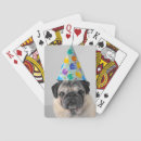 Search for pug playing cards Dog