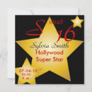 Search for hollywood birthday invitations Sweet