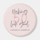 Search for 50th birthday magnets Modern