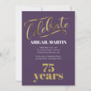 Search for purple gold white invitations Elegant