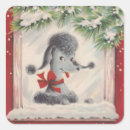 Search for retro poodle stickers Dog