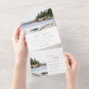 Search for rocky mountain wedding invitations Modern elegant