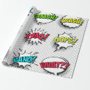 Search for comic gift wrap Graphic