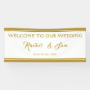 Search for bride and groom name banners Elegant