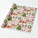 Search for hippie christmas wrapping paper Santa claus