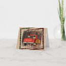 Search for truck christmas cards Rustic wood