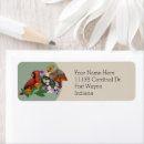 Search for cardinals return address labels Animals