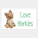 Search for yorkie dog stickers Puppy
