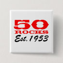 Search for 50th birthday square badges Fiftieth