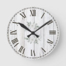 Search for farmhouse clocks Floral