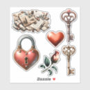 Search for valentine love letter stickers Victorian