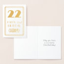 Search for 22 birthday cards 22 years old