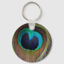 Search for peacock feather key rings Blue