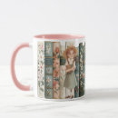 Search for romantic floral mugs Green