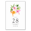 Search for hibiscus table cards Tropical