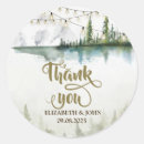 Search for lake wedding stickers Mountain