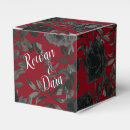 Search for gothic wedding favour boxes Floral