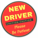 Search for please be patient bumper stickers Car