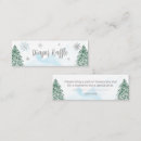 Search for little snowflake on the way Silver foil script calligraphy