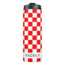 Search for red gingham pattern mugs Chequerboard