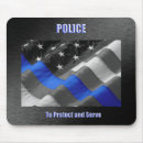 Search for thin blue line mousepads Cop