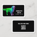 Search for dog walker business cards Qr code