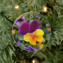 Search for pansy christmas tree decorations Blue