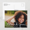 Search for 1st birthday thank you postcards Simple