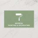 Search for painting company business cards Modern