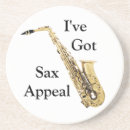 Search for instruments coasters Sax