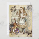 Search for rabbit wedding invitations Alice