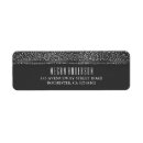 Search for silver glam return address labels Glamour
