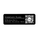 Search for qr code return address labels Simple