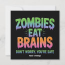 Search for brain invitations Zombies