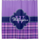 Search for navy blue shower curtains Initials