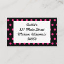 Search for dots business cards Black