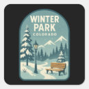 Search for snowy trees stickers Snow scene