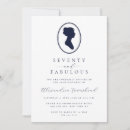 Search for silhouette birthday invitations Feminine