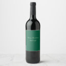 Search for happy holiday wine labels Design
