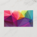 Search for interesting business cards Colourful