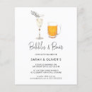 Search for bubbles and brews couples shower Champagne