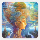 Search for surrealism stickers Woman