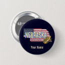 Search for nebraska state flag badges United states