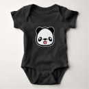 Search for panda face tshirts Black and white